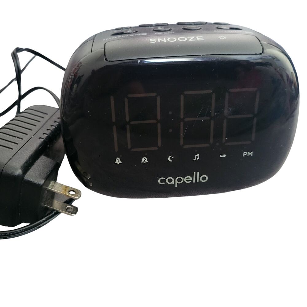 Set of 2 World Travel Clock Currency Converter Worldtime & Plug In Digital Clock - Picture 4 of 16